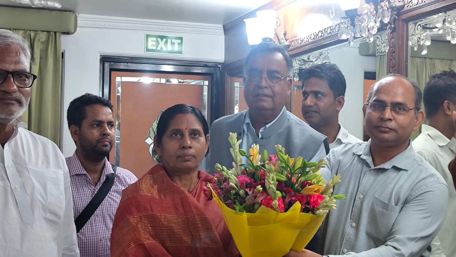 विजयलक्ष्मी देवी से ऑल इंडिया पसमांदा मुस्लिम महाज़ की महत्वपूर्ण बैठक